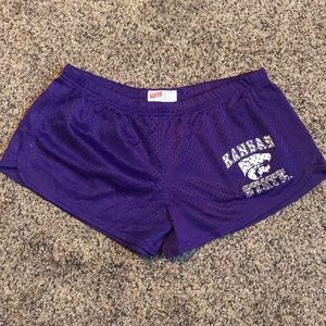 Purple Kansas State Soffe Shorts